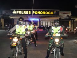 KAPOLRES PONOROGO DAN DANDIM PIMPIN OPERASI GABUNGAN BERSKALA BESAR