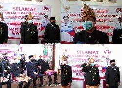 Memeringati Hari Pancasila Wabup Tingkatkan Disiplin