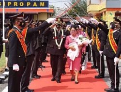 Pelepasan purna bakti purmawirawan Polri Dan ASN Polres Labuhanbatu.