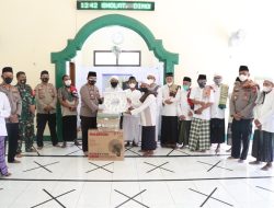 Safari Jum’at, Kapolres Ponorogo Himbau Jamaah Patuh Protokol Kesehatan