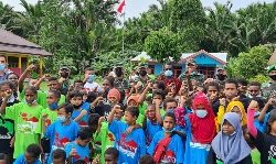 Bersama Bangun Papua, TNI Gelar Komsos Di Kampung Cendrawasih