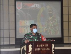 Kasrem 081/DSJ Ingatkan Kegiatan Harus Dapat Berjalan Transparan dan Akuntabel