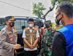 Cegah Penyebaran Covid-19, Polda Jatim Kerahkan Pasukan di Zona Merah Bangkalan