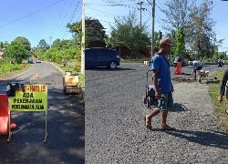 Tanggulangi Jalan Rusak, Di Sulam Sesuai Kemampuan Anggaran