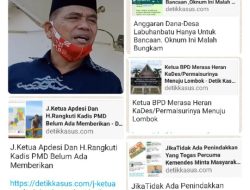 Ketua Apdesi “Hasan Dalangnya” Anggota DPR Empat Kali Studi Banding