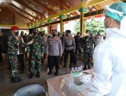 Panglima TNI Tinjau Serbuan Vaksinasi Covid-19 di Kabupaten Bangkalan