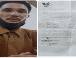 Di Ruangan DPRD Labuhanbatu Putra Waruhu Karyawan PT HSJ Mengadukan Nasibnya