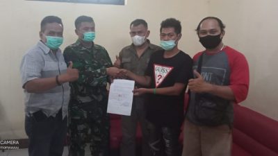 Kesalahpahaman antara TNI-AL dan Warga Sipil Berujung Damai