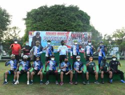 Pangdam V / Brawijaya Melaksanakan Gowes Bersama di Wilayah Kodim 0802 / Ponorogo