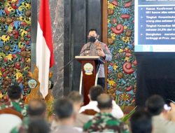 Panglima TNI dan Kapolri Berikan Semangat Petugas dalam Penanganan Covid-19 di Bangkalan