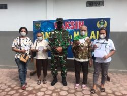 TNI Gencarkan Vaksinasi Demi Masa Depan Rakyat Papua