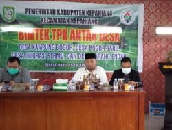 Pemdes Desa Bogor Baru Adakan Bimtek TPK 23 Juni 2021