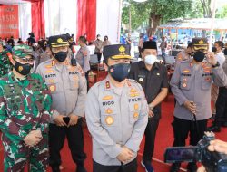 Sambut Hari Bhayangkara, Polda Jatim Melaksanakan Vaksinasi Serentak Dengan Polda-polda Seluruh Indonesia