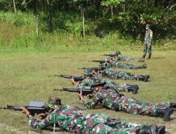 Latihan Menembak di Gunung Kendil, Prajurit Korem 081/DSJ Berlomba Tunjukkan Kemampuan Terbaik