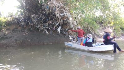 Ecoton bersama River Warriors Temukan 283 Titik Timbulan Sampah