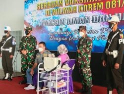 Serbuan Vaksinasi Korem 081/DSJ Sasar Pekerja Transportasi
