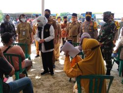 Forkopimda Jatim Mengecek Pelaksanaan Vaksinasi di Tuban