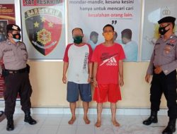 Penyalahgunaan Narkotika Jenis Ganja dan Sabu, Dua Warga Pringsewu Barat Diciduk