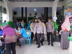 Bhakti Kesehatan Bhayangkara Untuk Negeri, Polsek Ponorogo Gelar Vaksinasi Kepada 300 Warga Kecamatan Ponorogo