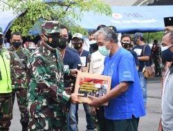 Tinjau Serbuan Vaksinasi, Danrem 081/DSJ : Antusiasme Warga di Berbagai Daerah Sangat Tinggi