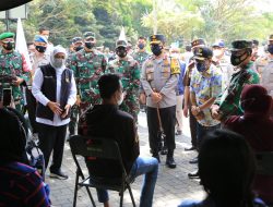 Forkompimda Jatim Mengecek Langsung Pelaksanaan Serbuan Vaksinasi di Malang