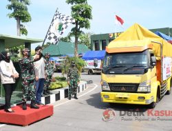 Kerjasama dengan Yayasan Wings Peduli, Korem 081/DSJ Siap Salurkan Bansos PPKM Darurat