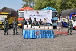 Apresiasi Setinggi-tingginya Untuk Prajurit Korps Marinir TNI AL Dari FKS Foundation