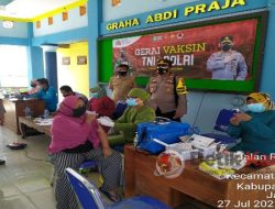 Gerai Vaksin TNI-POLRI di Bunut-Widang Siapkan 200 Tahap 2