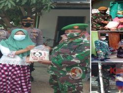 Kodim 0812 Lamongan Terus Bergerak Salurkan Bantuan Beras