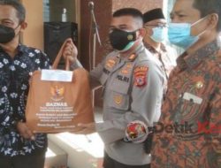 Sat Binmas Polres Majalengka Salurkan Bansos dari Baznas