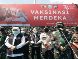 Percepat Herd Immunity, Forkopimda Jatim Cek Vaksinasi Merdeka di Kodam V Brawijaya