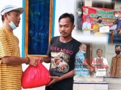 Tiyuh Sidomakmur Bagikan 1980 Paket Sembako, Biaya Pengobatan Penyakit Tahunan dan BLT DD