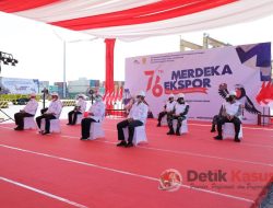 Forkopimda Jatim Virtual Bersama Presiden RI