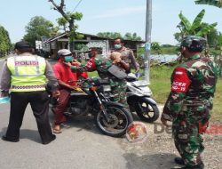 Bukan Pepesan Kosong, Ini Peran Aktif Babinsa Terapkan Prokes