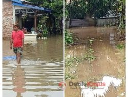 Puluhan Rumah Digenangi Air Ini Kata Pak Camat Rantau Selatan