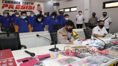 Kurun Waktu 6 Bulan, Polres Sukabumi Ungkap 67 Kasus Narkoba