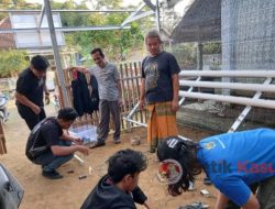 Mahasiswa PMM UMM Kelompok 12 Gelombang 02 Membuat Alat Hidroponik di Green House Desa Gunung Sari