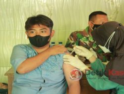 Kodim 0812/Lamongan Gelar Vaksinasi Dosis II untuk Santri Ponpes