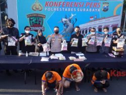 Satresnarkoba Polrestabes Surabaya Gagalkan Peredaran 13,4 Kg Sabu