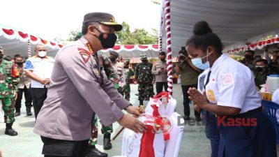 Kapolri Serahkan Oksigen Generator Bantu Penanganan Covid-19 di Papua