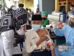 Polres Bojonegoro Gelar Vaksinasi untuk Kalangan Pelajar