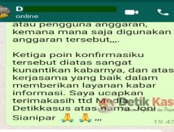 D.N S.Pd Kepala SMPN 4 Satap Bungkam Dikonfirmasi, Ada Apa?