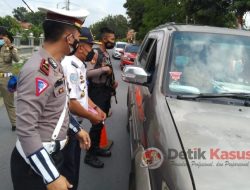 Polres Tubaba Bersama Tim Gabungan TNI dan Instansi Terkait Lakukan Penyekatan di 5 Titik