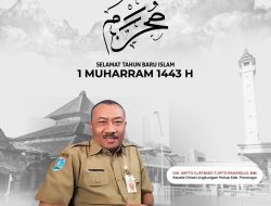 Kepala DLH Ponorogo Mengucapkan Selamat Tahun Baru Islam 1443 H