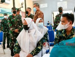 Kodim Bojonegoro Gelar Serbuan Vaksinasi bagi Pelajar