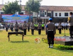 Kapolres Pimpin Sertijab dan Pengukuhan Jabatan di Lingkungan Polres Jombang