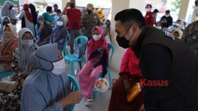 Lebih 300 Ribu Masyarakat Tuban Telah divaksin, Mas Bupati Cek ke Desa