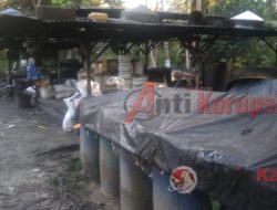 Tim Sembilan Temukan Pabrik Arak di Desa Kayu Besi Kecamatan Namang Kabupaten Bangka Tengah