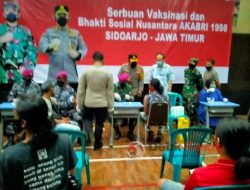 Serbuan Vaksin Bhakti Sosial Nusantara Akabri 1998 Dan Gereja House Of Glory Church