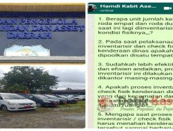 Inisial HM M.A.P Kabid Aset BPKAD Labuhanbatu Malah Bungkam